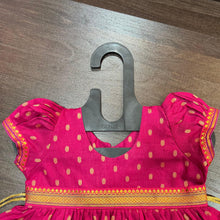 Load image into Gallery viewer, Ranipink Chanderi Butti Frock Dress - MEEMORA FROCKS
