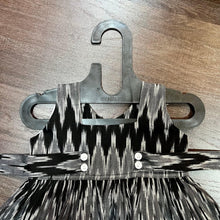 Load image into Gallery viewer, Black Grey Combination Pure Ikat Knee Length Frock Dress - MEEMORA FROCKS
