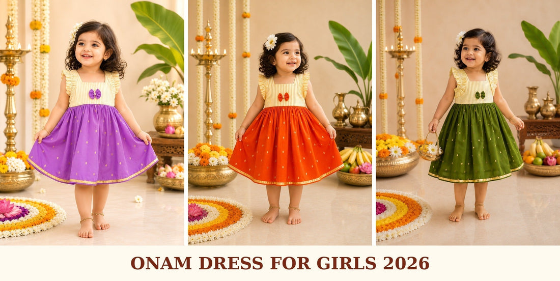 Onam Dress for Girls 2026: Top Trending Frock Styles & Colors