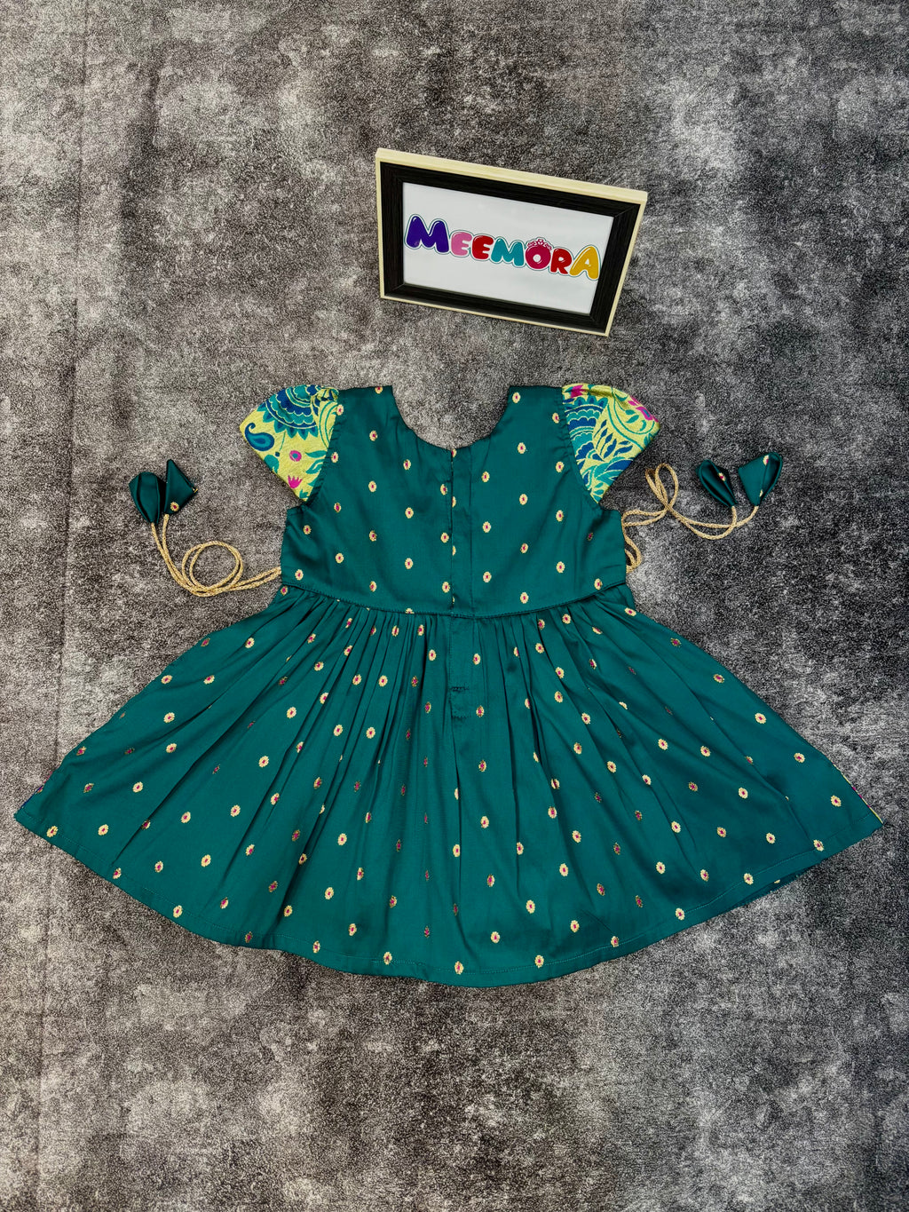 Rama Chandrakor Paithani Frock Dress