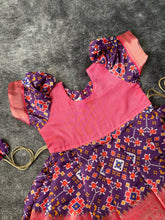 Load image into Gallery viewer, Purple Patola Digital Print Dress
