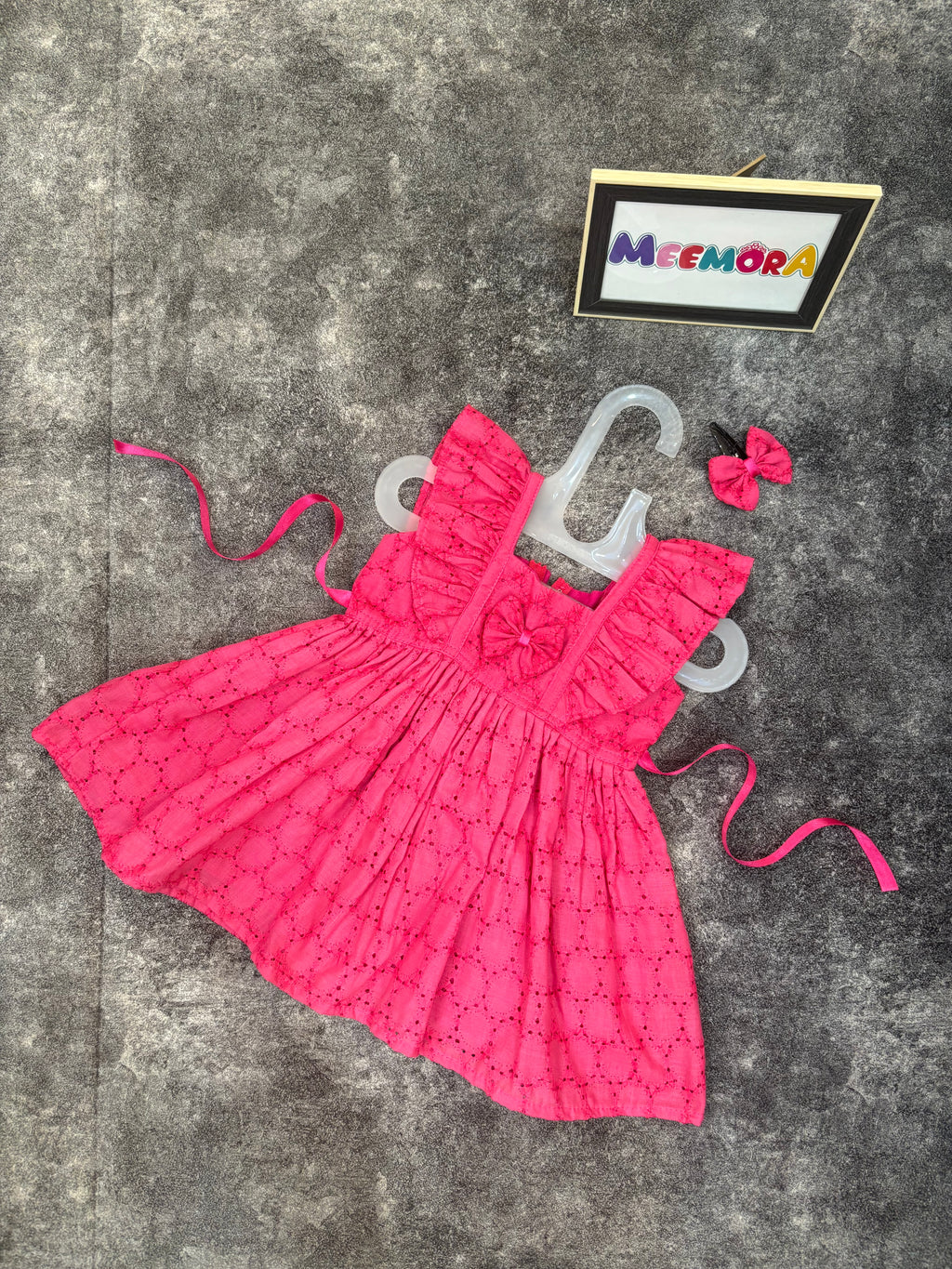 Pink Hakoba Cotton Frock
