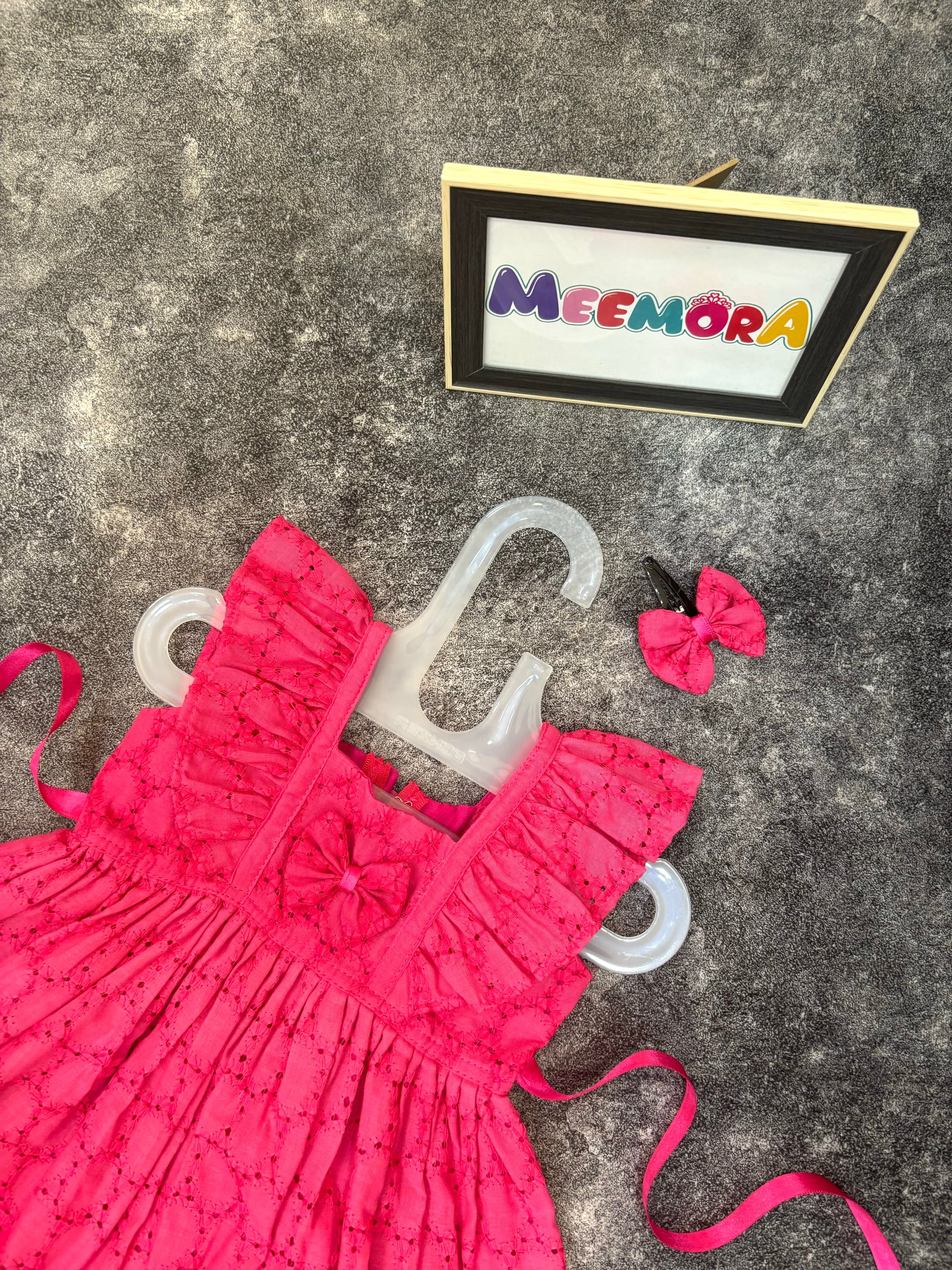 Pink Hakoba Cotton Frock